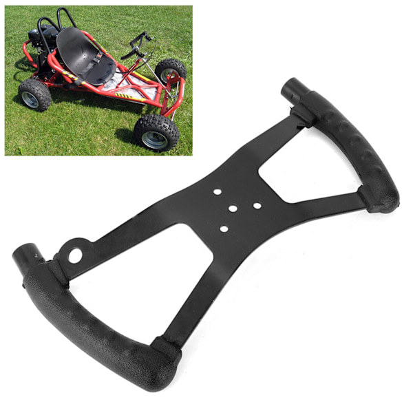 H-Formet Rattet Sort til Racing Kart Go Cart Auto Modificeringstilbehør