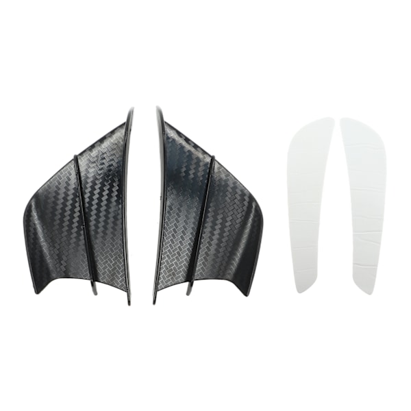 1 par motorsykkel vindvinge karbonfiber stil aerodynamiske vinger for NINJA400 NINJA250 Z900 Z1000