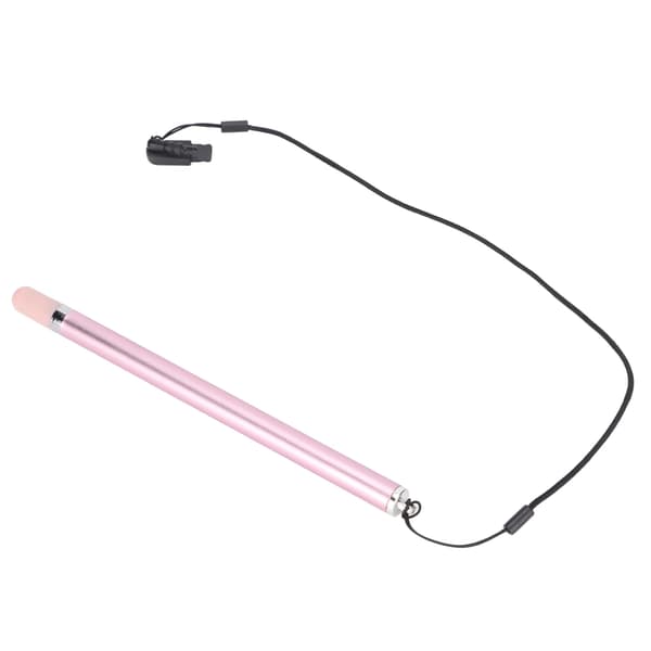 Kapacitiv pekstift med hög känslighet, bärbar, universell, för digitala mobiler, surfplattor, pekstift, rosa