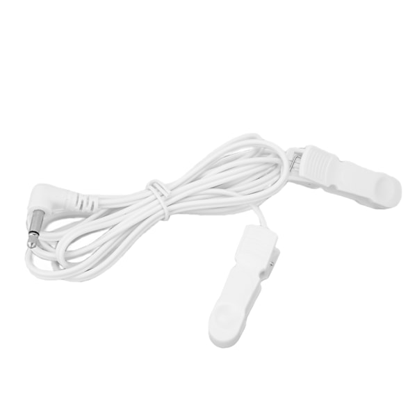 Tens Ear Clip 3,5 mm TENS Wire Kabel Elektrod Bly Kabel Öron Clip för TENS Unit Physiotherapy Machine