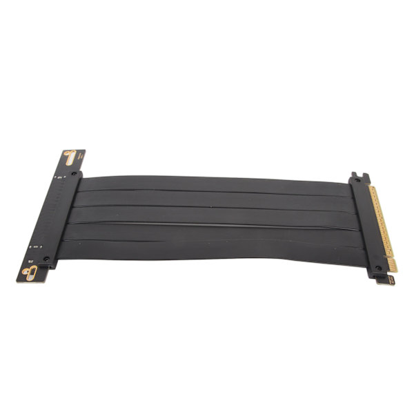 PCIE 4.0 X16 Riser-kaapeli Nopea joustava laajennuskortin laajennusportti 90 asteen GPU-laajennuskaapeli RTX 4090:lle Musta 20 cm / 7,9 tuumaa