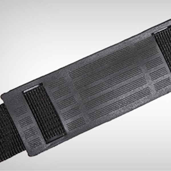 Fiskespø Etui Foldbar 1,5 m lærred og metal fiskespøtaske til udendørs fiskeudstyr Sort