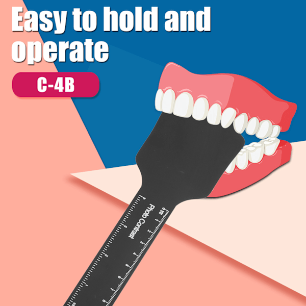 Uusi hammasvalokuvauskontrasti Oral Black Background Board Palatal Photography Contrast (#C-4B)
