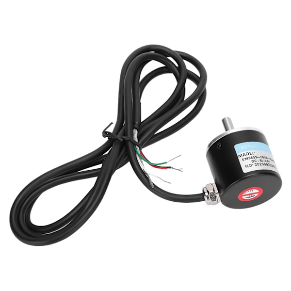 【NX】Encoder AB 2-faset inkrementel 5-24V DC Solid Shaft Encoder Kompatibel med Office Automation Engineering500B