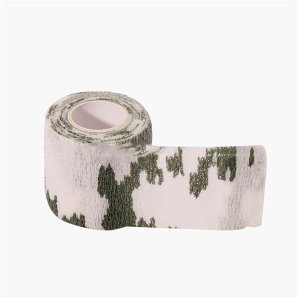 Elastic Outdoor Camouflage Self-adhesive Bandage 5cmx4.5m Snow Camouflage