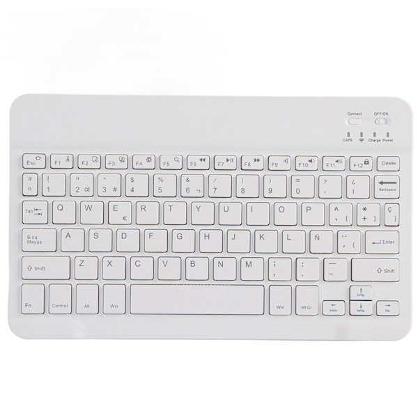 Tastatur 10 tommer ultratynn trådløs for Bluetooth Intelligent datatilbehør (Spansk)