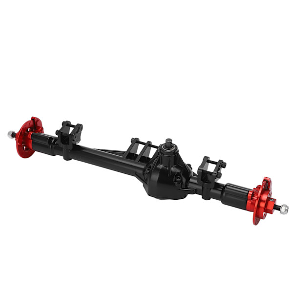 RC-metallinen taka-akselipaket AXIAL RBX10 Ryft 1/10 RC-auton päivitysosiin (musta punainen)
