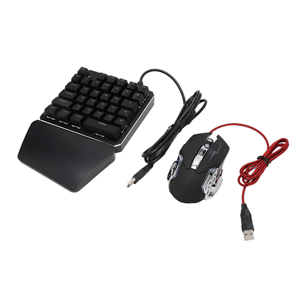 Tangentbord Mus Converter Set trådlös RGB Enhands tangentbord Mus Adapter Combo för Android för Harmony Phone