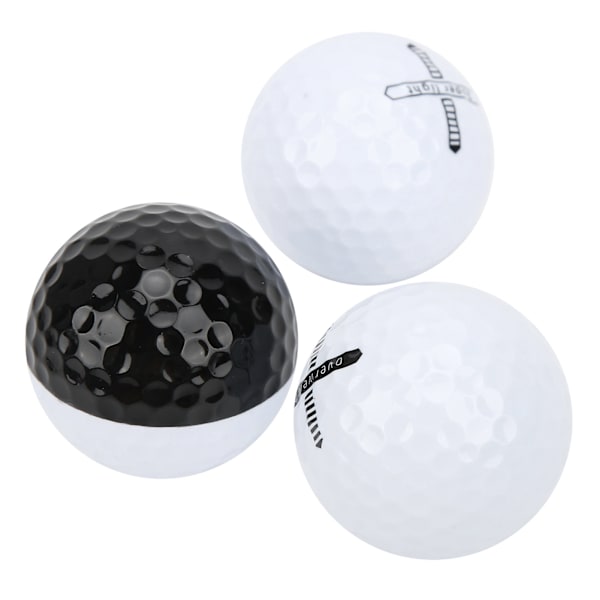 3 kpl Kumigolfpalloja Driving Range Harjoituspalloja Golfmaila Lisävarusteet