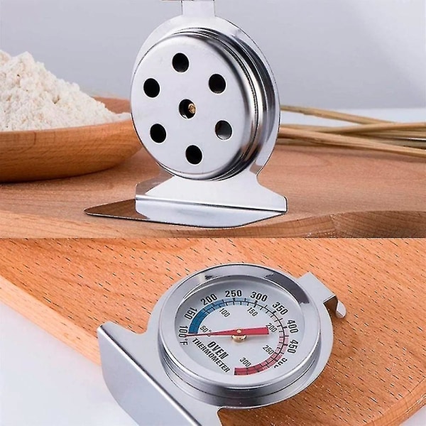 Profesjonelt kjøkken i rustfritt stål stekeovnstermometer