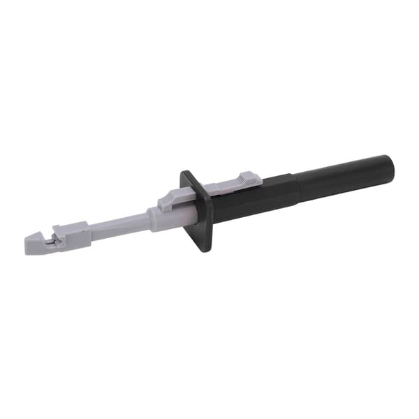 J.30020 Trådpiercing Probe Clip Tabsfri Brudfri Punkteringsprobe med 4 mm Jack til Multimetre Sort
