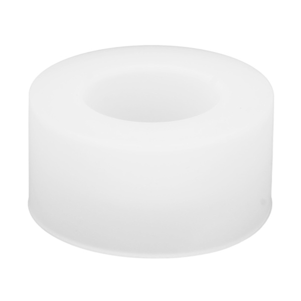 Silikonljusform rund formad Återanvändbar Förhindra deformation 3D Aromaterapi Ljusformar