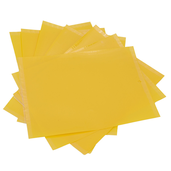 20st 20x15cm insektsfälla Ej giftig effektiv PVC gul flugfälla för växthusträdgård