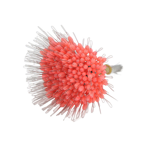 300 stk Fiske Space Bean Silikon Flyteline Bobber Stopper Perler Fiskeutstyr for Elv Sjø Dam