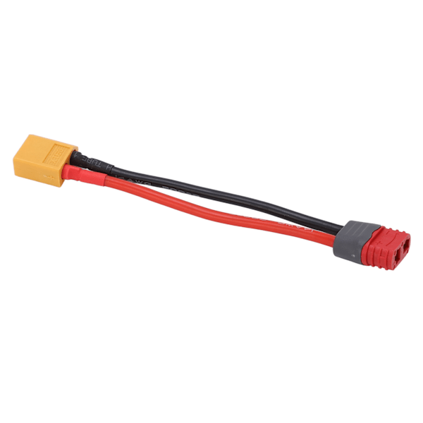 T-kontakt hona till XT60 hankontakt ledning 14AWG adapterkabel för RC Lipo batteriladdare