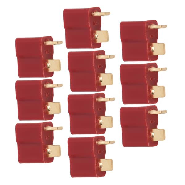 T Stikforbindelse 13.011 RC T Stik Hunforbindelse 25A Guldbelagte RC Batteristik til Fly RC Model