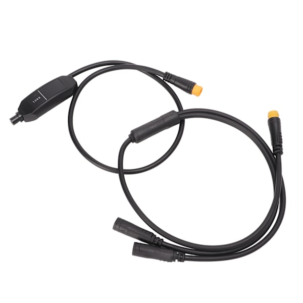 1T2 Elcykkelbrems delt kabel Gir Sensor Forlengelsesledning for BAFANG Mid Motor