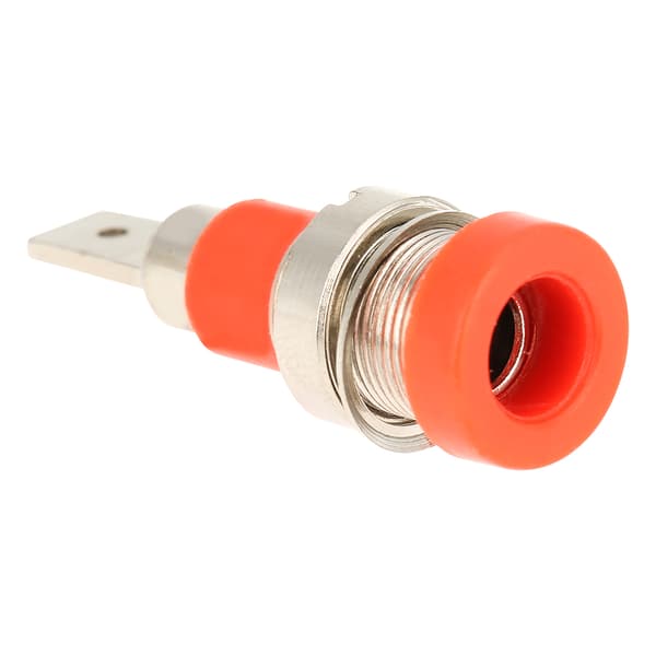 【NX】10 stk. blandet farve bananstik 4,0 mm jack Kompatibel med panelmontering testprober