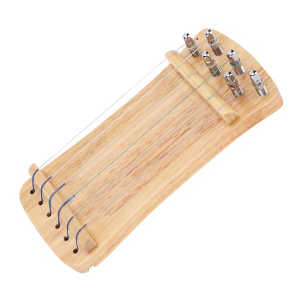 Guzheng Fingertræner Træ 6-strenget minimusikinstrument Fingerøvelsesværktøj