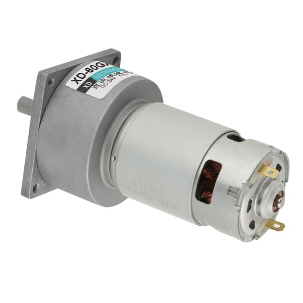 35W Micro DC Metall girmotor hastighet Justerbar CW/CCW (24V 30rpm)