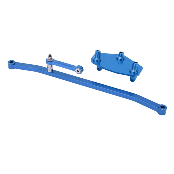 RC Aluminiums Styrearm Tie Rod Servo Mount Base Set for LOSI LMT 4WD Solid Axle 1/8 Monster Truck Blå