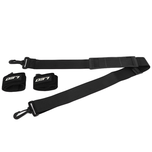 Slitesterk Fiske Stang Justerbar Skulderstropp Belte Fiske Stang Pole Bære Stropp Sling Band