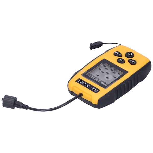 Fish Finder LCD LED Visuellt ekolod Larm Fiskegivare för utomhusaktiviteter