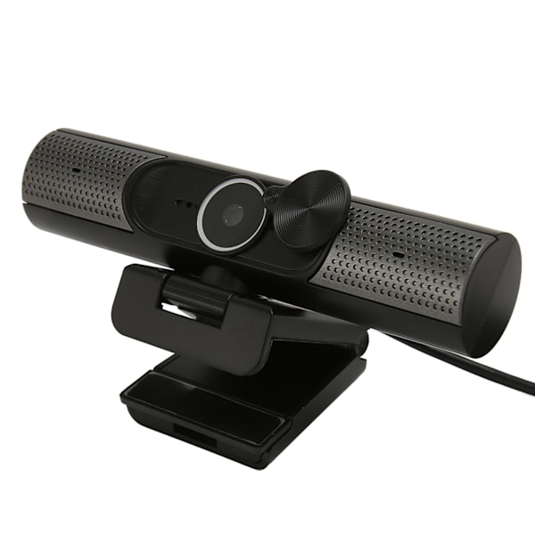 USB-webbkamera 2K 30fps Autofokusering HiFi-högtalare Brusreducering Mic Plug and Play PC-kamera för stationär bärbar dator Videochatt