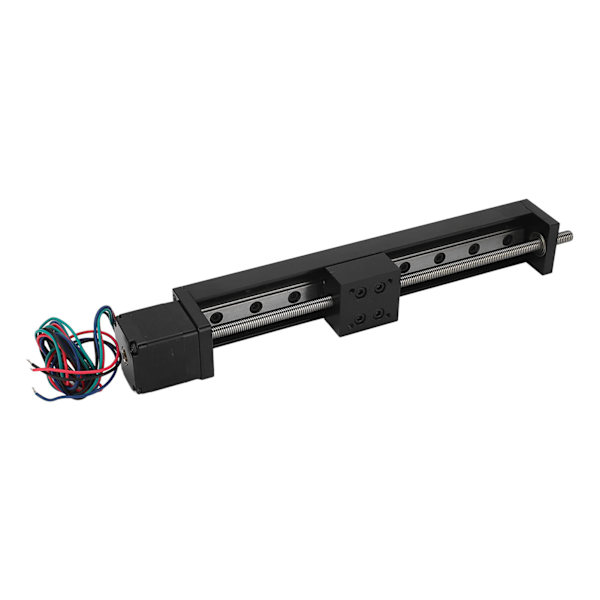 150 mm Slag linjär glidbord Legering Mini hög noggrannhet T-form skruv Enkelskena linjär rörelsesteg för X Y Z-axlar