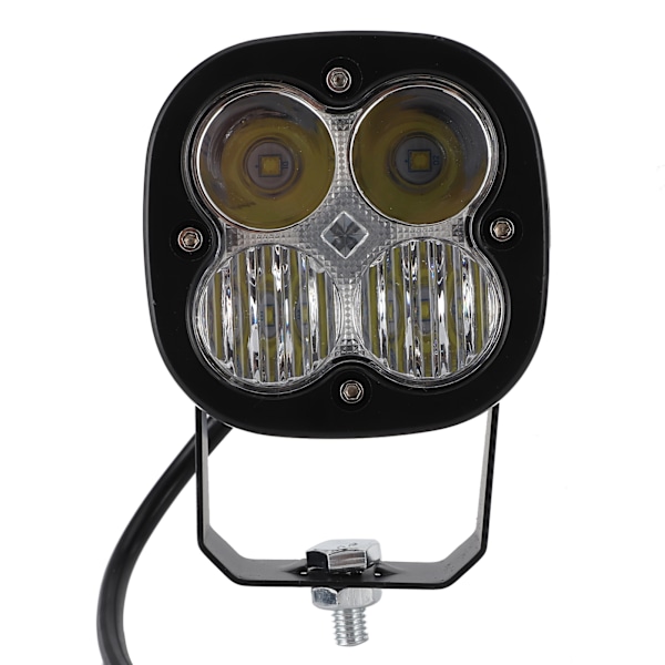 3,1 tommers LED-arbeidslys 40W RGB 6000K med justerbart feste Universal for bilmotorsykkel