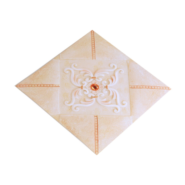 10 st självhäftande PVC-kakelgolv väggdekaler 3D-dekal Heminredning 12CM*12CM #2