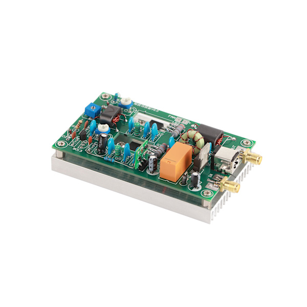 Kortbølgeeffektforstærkermodul Aluminiumlegering automatisk afbryder 30W effektforstærkerkort DC 12‑13,8V