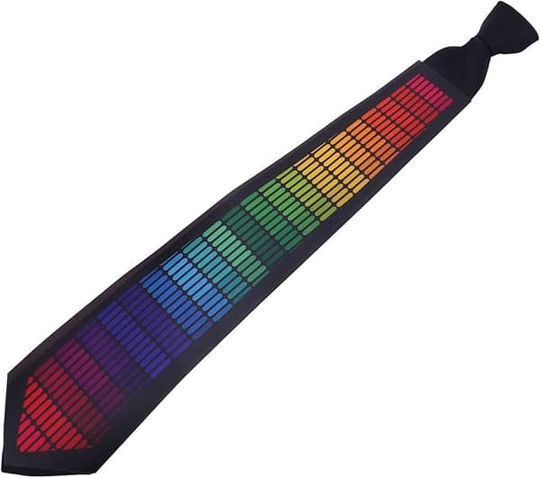 LED-belyst slips, klessett, unisex, perfekt for fester og karnevaler.