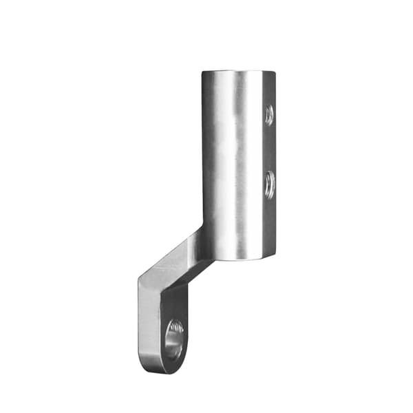 Motorcykelbackspegel Förlängningsfäste Hållare Multifunktionell CNC Aluminiumlegering Förlängning Telefonfäste Silver