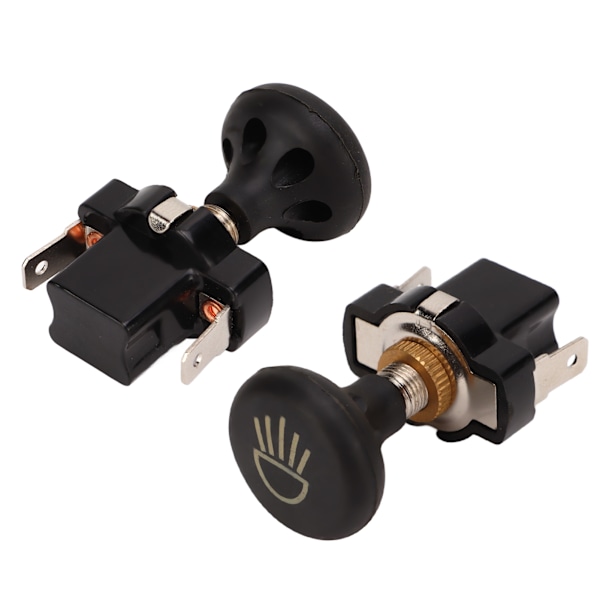 2 stk Frontlykter Push Pull Switch Golfbil Lyskontrollbryter Knapputskifting for E-Z‑GO