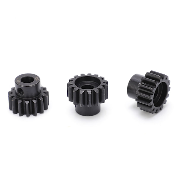 M1.5 kugghjulsdrev i stål för 1/5 1/6 RC 15T kugghjul i stål med 8 mm/0,3 tum inre hål