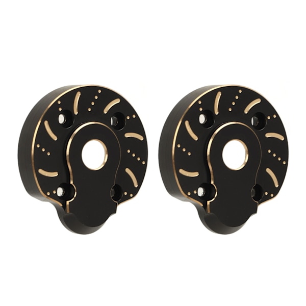 2 kpl Ulkoinen Portaali Ajoaseman Kotelo RC Messinki Painava Peitelevy Axial Capra SCX10 III AR45P 1/10 Etu Taka-akselille