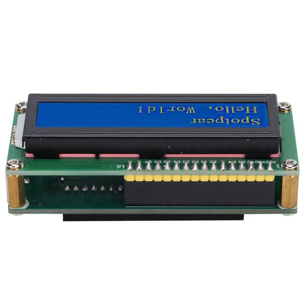 【NX】LCD-skærmmodul 1602-skærmudvidelseskorttilbehør til Raspberry Pi Pico4Bit parallelport