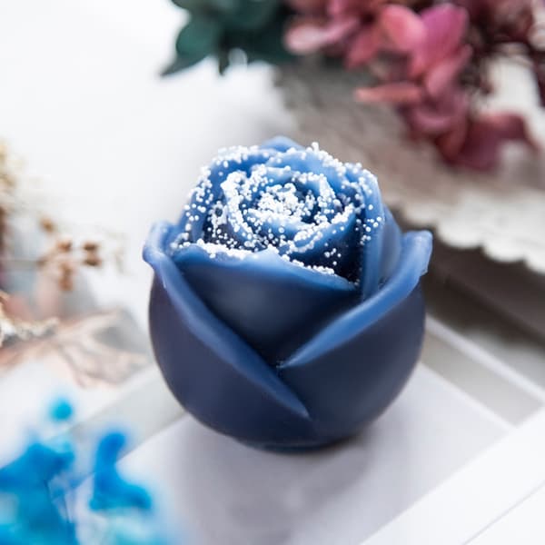 6-hulls Rose Mousse Kakeform Feriefest DIY Håndsåpe Sjokolade Bakeform