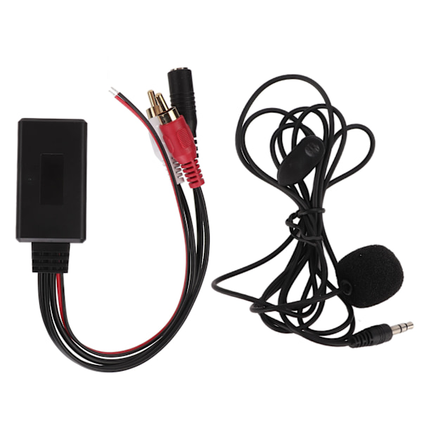 Auton Bluetooth 5.0 Langaton Moduuli 1.5m Kaapeli Handsfree Mikrofoni Clarion 2RCA Ääniliitäntään