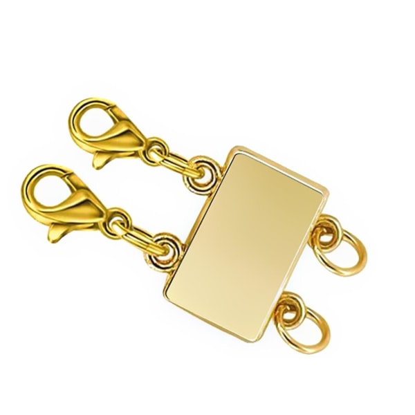 Guld Sølv Multiple Strand smykker halskæde lukning Stacker Converter lås A