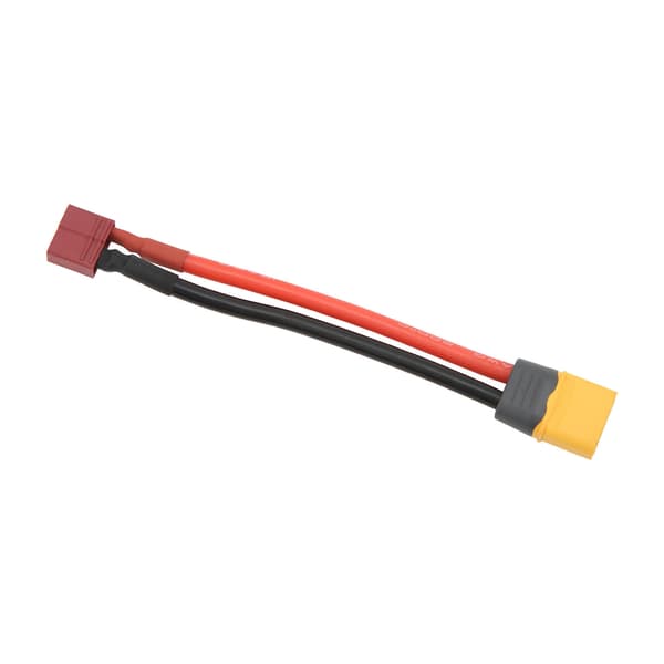 XT60H Hann til T-plugg Hun Adapterkabel 12awg for RC-modeller Batterier
