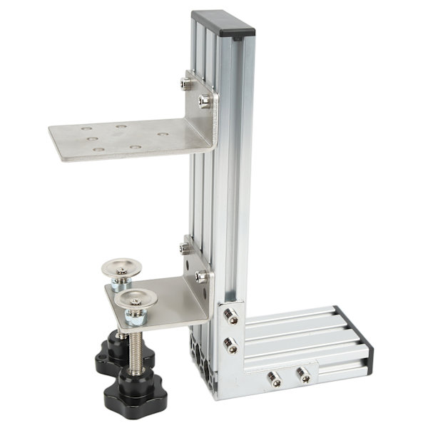 Girskifte Klemme L-form Legering Stål Spak Monteringsfeste Sett Erstatning for Logitech G25 G27 G29 G920