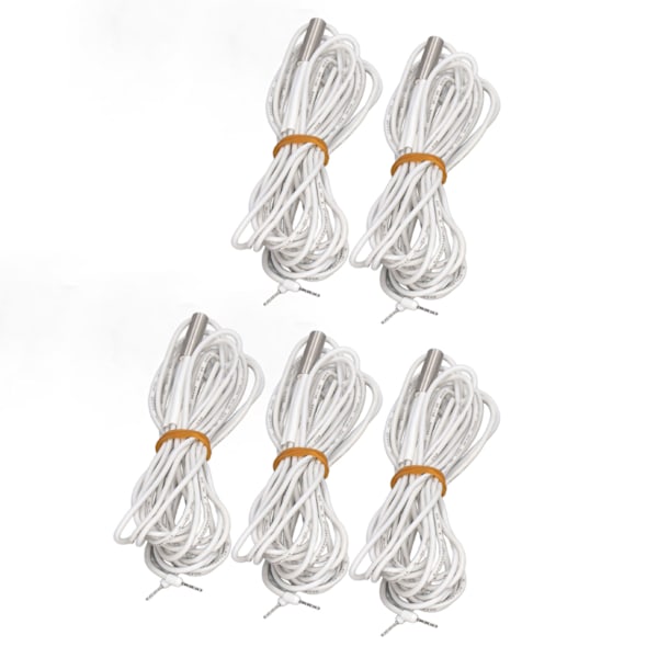 5 ST 24V 60W värmepatron byte av rostfritt stålhuvud värmerör 3D-skrivare tillbehör 1 meter / 3,3 fot
