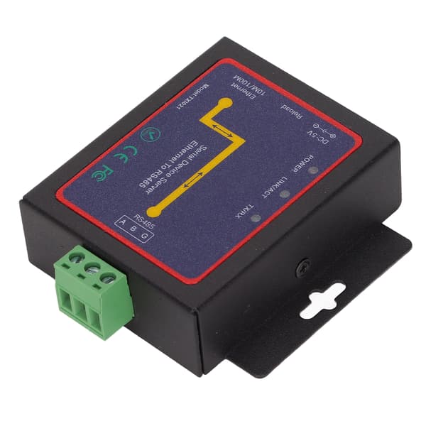 【NX】RS485 til RJ45-omformer 300bps til 230400bps Minus10℃ til 55℃ 10/100M Datahastighet Ethernet Seriell Server Kompatibel med Windows-systemer