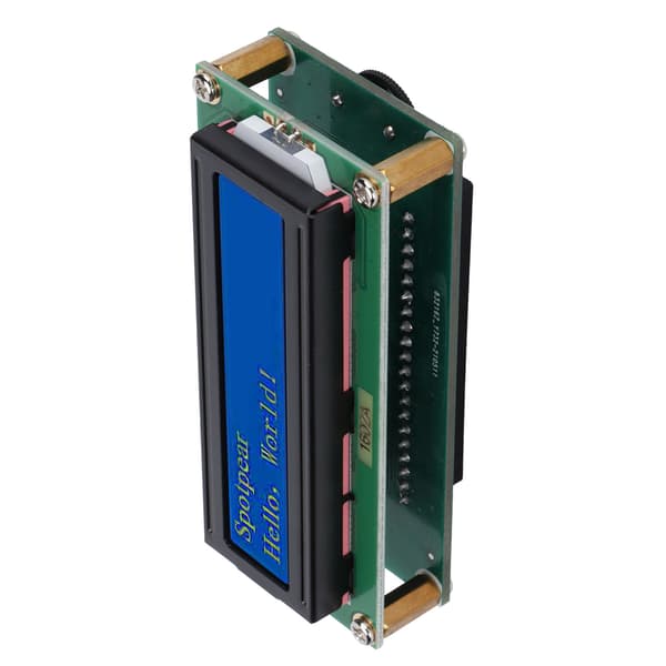 【NX】LCD-skjermmodul 1602 skjermutvidelseskorttilbehør for Raspberry Pi Pico 4-bits parallellport