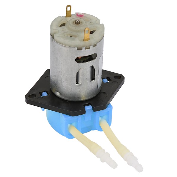 DC12V blå mikro vann flytende peristaltisk pumpe for akvarium lab Analytisk 2*4 mm