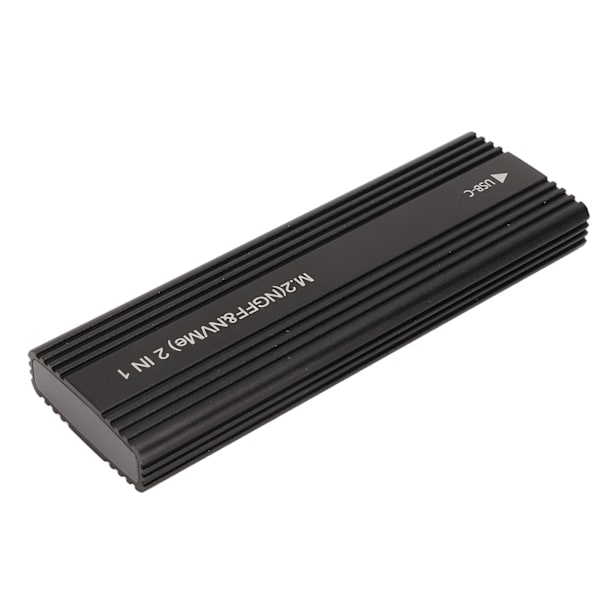 SSD-hölje Dual Protocol M.2 NVMe SATA High Speed ​​10Gbps Extern SSD-hölje för M.2-hårddiskar