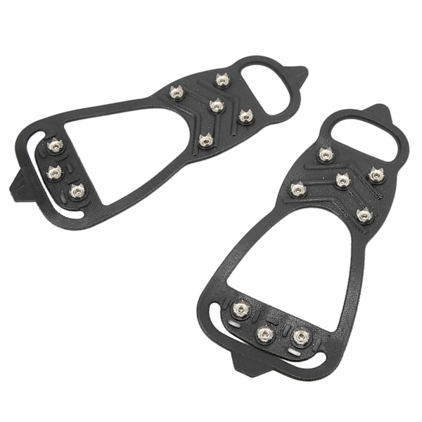 1 par 8-tands ispigge Anti-slip Ice Traction-klodser Sko-greb til at gå på sne og is