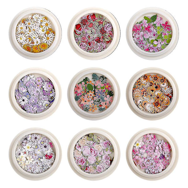 Sekvensblomster Dekaler for DIY Dekorasjon Stil 1